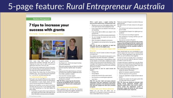 Graphic re Rural Entrepreneur Australia v2